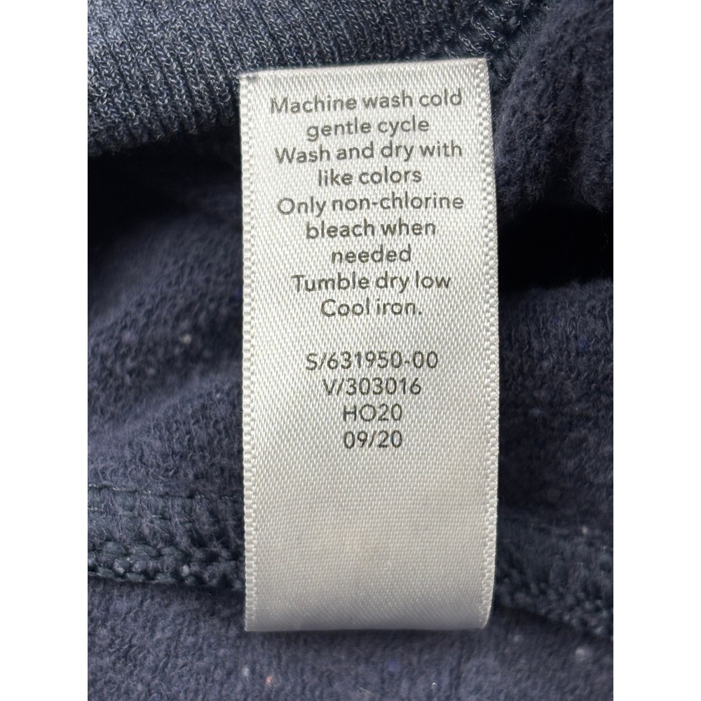 Athleta Balance Pant Womens Medium Navy Blue Heather Speckle Wide Leg Sweatpants - Picture 11 of 11